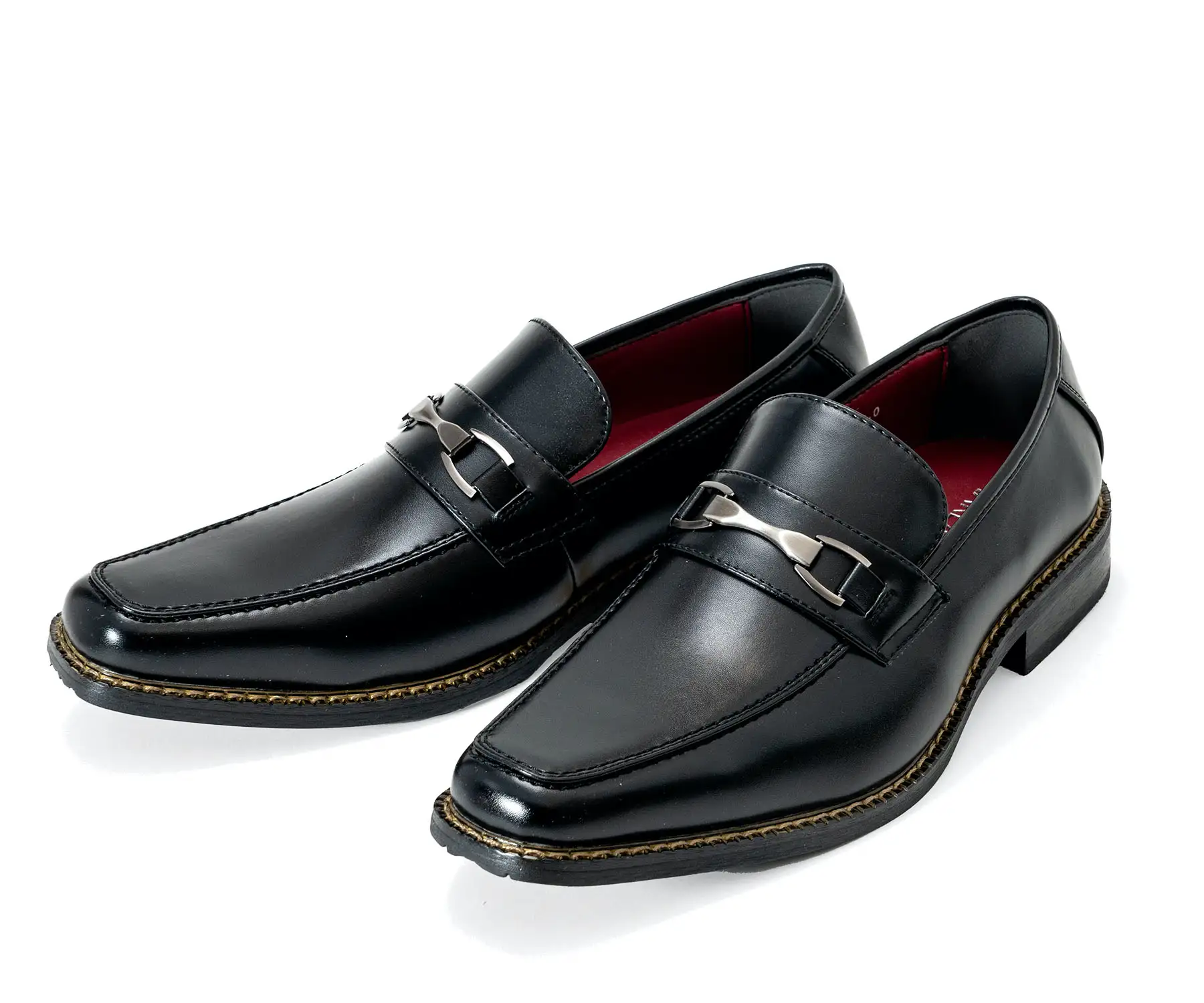 紳士（メンズ）モード系カジュアルシューズ 靴ひもなし／合皮［10